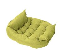 Tapis multifonction pour animal domestique - Doux, confortable, amovible et lavable pour chats et chiens - Design pliable pour un rangement facile