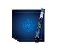 Tapis Multijeux XL Wogamat Taille 3 92 x 92 cm Bleu