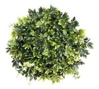Tapis / mur végétal / jardin vertical LEAFLUXE WALL 2 50 x 50 cm vert hjh LIVING Vert G