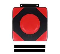 Tapis mural de boxe - Tapis de frappe mural | Tapis de boxe mural | Tapis d'entraînement carré en cuir PU pour entraînement de gym, boxe gym, ménage Pewell