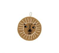 Tapis mural en laine rouge TU