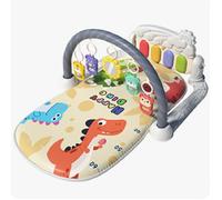 Tapis Musical dveil pour Bb - LUXS - Avec Arches de Jeu - Effets sonores - Parc des dinosaures - Gray multicolore TAPIS D\'EVEIL