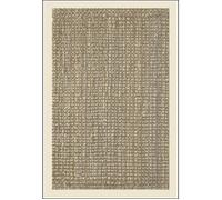 Tapis - NAJWA - Beige - 80x150 cm - Anti-dérapant - Lavable en machine - Moderne