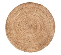 Tapis ""Natura"" en jute D80cm - Atmosphera Créateur d'intérieur