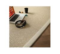 Tapis naturel en Sisal - Slow ficelle lin - Ganse lin naturel - 80 x 150 cm