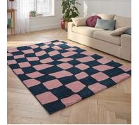 Tapis - NAZAR RUGS - GROOVY - Vintage - Bleu - 160x230 cm