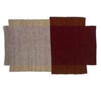 Tapis Nobsa Rug Small ames Rouge Rumba / Ocre crème - AMES 00ANORS34