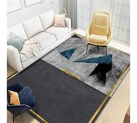 Tapis nordique en velours cristal moderne et simple pour salon et chambre à coucher, 120 x 160 cm, tapis de sol pour bureau et décoration de table centrale
