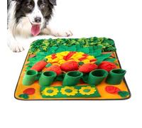 Tapis olfactif pour chiens | tapis d'enrichissement pliable | tapis pour dressage d'animaux domestiques, pour petites races, voyage, jardin, balcon, appartement