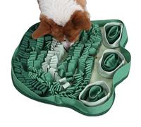 Tapis olfactif pour chiots, 49 x 49 cm, jeu de puzzle pour stimulation mentale, tapis Snuffle pour chiots, pour intérieur extérieur, maison, salon, animaux domestiques, races petites moyennes grandes