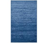 Tapis Ombre moderne en polypropylène Bleu 91 x 152 cm