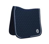 Tapis onion quilt 3D logo dressage marine