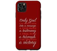 Tapis Only God Can Save You Only Jesus Can Redeem You 19 26 Coque pour iPhone 11 Pro Max