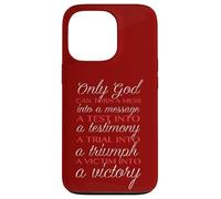 Tapis Only God Can Save You Only Jesus Can Redeem You 19 26 Coque pour iPhone 13 Pro