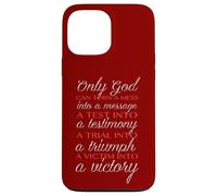 Tapis Only God Can Save You Only Jesus Can Redeem You 19 26 Coque pour iPhone 13 Pro Max