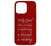Tapis Only God Can Save You Only Jesus Can Redeem You 19 26 Coque pour iPhone 15 Pro Max