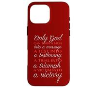 Tapis Only God Can Save You Only Jesus Can Redeem You 19 26 Coque pour iPhone 16 Pro Max