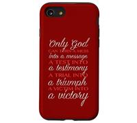Tapis Only God Can Save You Only Jesus Can Redeem You 19 26 Coque pour iPhone SE (2020) / 7 / 8