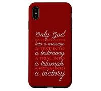 Tapis Only God Can Save You Only Jesus Can Redeem You 19 26 Coque pour iPhone XS Max