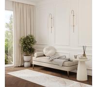 Tapis Or Beige Marron Salon Chambre Entrée Design moderne ÖKO-TEX 100 x 490