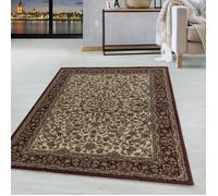 Tapis Orient Rouge 300 x 400 cmTapis oriental classique à tissage serré tapis à poil court motifs ornementaux et floraux