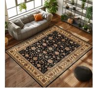 Tapis oriental classique CARPETTEX - Noir - 300 x 400 cm - Motifs orientaux en laine