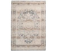 Tapis Oriental Effet Usé "Anouk" Crème 80 x 150 cm Beige G