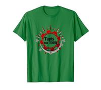 Tapis ou Rien - Impression Jeu de Poker Casino Las Vegas T-Shirt, Homme, Vert Kelly, XL