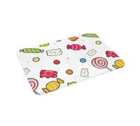 Tapis Oursons en Gomme antidérapants de Sol de Sol Durable pour l’entrée de la Cuisine de Pied sur Balcon 3D-40x60cm