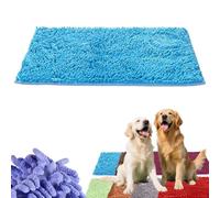 Tapis Ovanor Chien, Tapis Ultra Absorbant Chien, Ovanor Tapiss Absorbant Chiens, Grand Paillasson Interieur Entree, Avec Microfibres Douces Absorbantes Pour Chiens, EntréE, Porte (Bleu, 50*80cm)