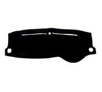 Tapis Pare-Soleil Tapis Tableau Bord Pour Kia Pour Rio 2017-2024 YB Tapis Tableau Bord Pare-soleil Protection Accessoires Intérieur Style Voiture(Black Edge,RHD)