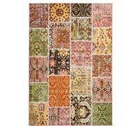 Tapis Patchwork à Poils Courts Ariya Multicolore 200 x 290 cm