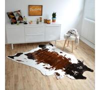 Tapis Peau de bête - Imitation Vache Montbéliarde - Design - 140 x 170 cm