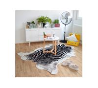 Tapis Peau de bête - Imitation Zèbre - Design - 150 x 200 cm