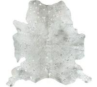 Tapis Peau de Vache Fly Gris & Argent 135 x 165 cm