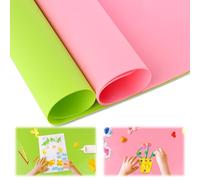 Tapis Peinture Silicone, Set de Mat de Bricolage, Tapis Silicone 2 Pièces, Tapis Silicone Resine 50 x 40cm, Tapis de Cuisson en Silicone, Tapis de Table