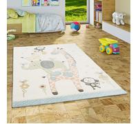 Tapis - PERGAMON - Maui Kids - Motif animaux jungle coloré - 200x290 cm - Synthétique