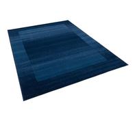 Tapis - PERGAMON - Samba - Bleu Foncé - 80x150 cm - Moderne