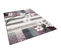 Tapis - PERGAMON - Samba - Moderne - Violet Gris - 120x170 cm