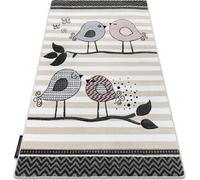 Tapis PETIT BIRDS PETITS OISEAUX crème beige 160x220 cm