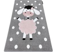 Tapis PETIT DOLLY mouton gris gris 200x290 cm