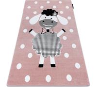 Tapis PETIT DOLLY mouton rose rose 180x270 cm