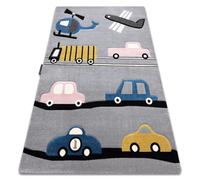 Tapis PETIT TOYS JOUETS VOITURES gris gris 200x290 cm