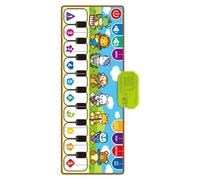 Tapis Piano Bébé - Tapis De Jeu Électrique Piano pour Tout Petits Au Sol - Moquette Sensorielle Éducative et Ludique Danse avec Musique Jouet pour de Maternelle, Préscolaires et Élèves