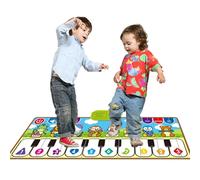 Tapis Piano Enfant,Clavier De Piano Au Sol Électrique pour - Moquette Sensorielle Éducative et Ludique Danse avec Musique Jouet pour de Maternelle, Préscolaires et Élèves