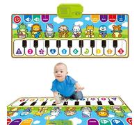 Tapis Piano, Tapis De Jeu Électrique Piano pour Tout Petits Au Sol, Moquette Sensorielle Couverture De Danse Jouet Interactif pour Voyage Maison Anniversaire Noël Et Jour des