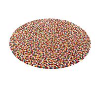 HAY Pinocchio Intérieure Tapis de sol Rond Laine Multicolore