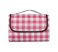 Tapis Pique Nique Tapis de pique-nique de Camping pliable, imperméable, Portable, coussin de couchage épais, couverture de pique-nique en plein air, matelas de Camping for Tour de plage(Red,180x200cm)