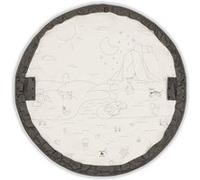 Tapis Play N Tidy gris foncé Blanc G