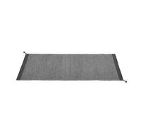 Muuto Tapis en laine Ply 80 x 200cm Dark grey
